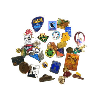 Pin Backs Hat Pins Small Lot Approximately 35